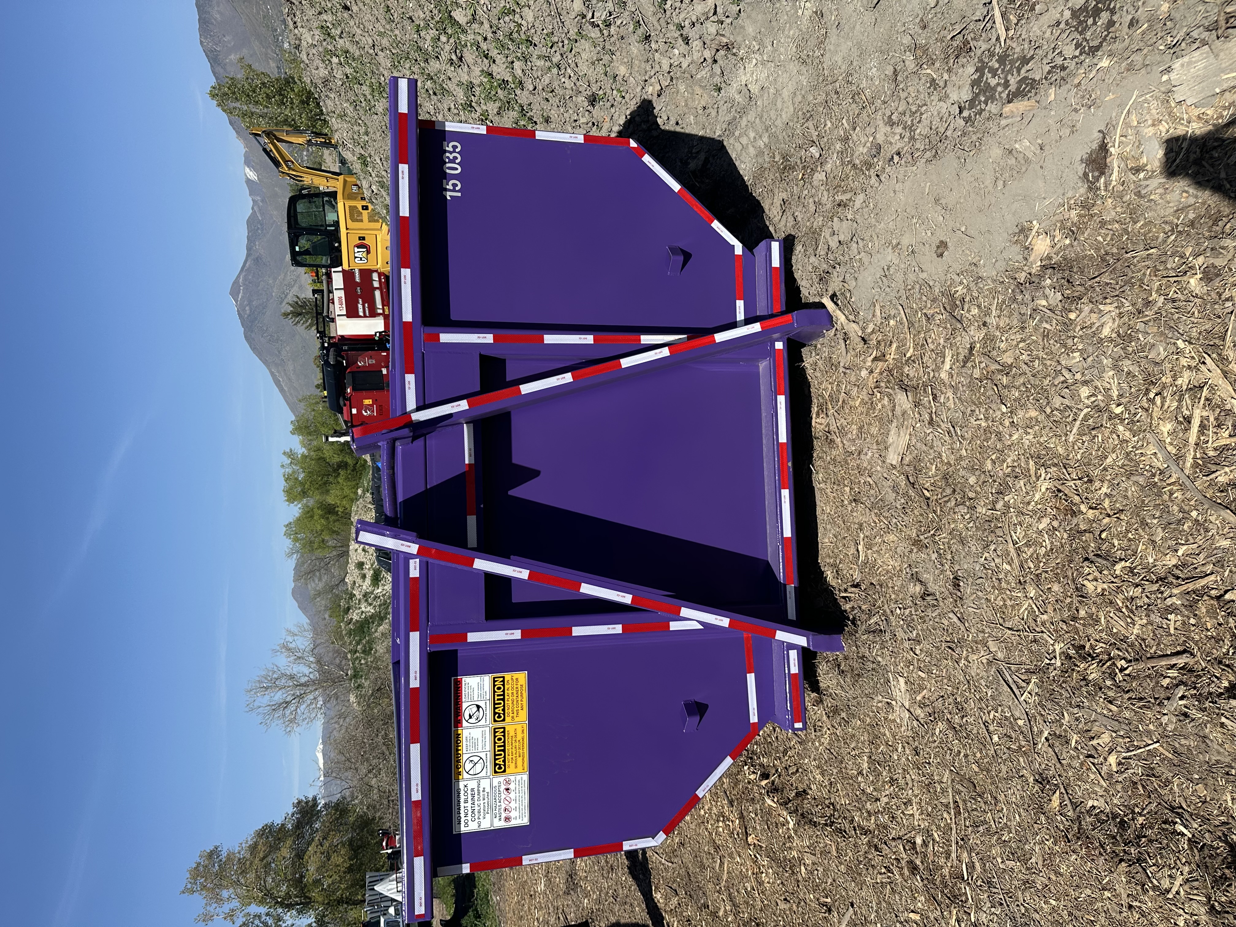 15 Yard Roll-off Dumpster for Utah Dumpster Rental - Perfect for Small Projects