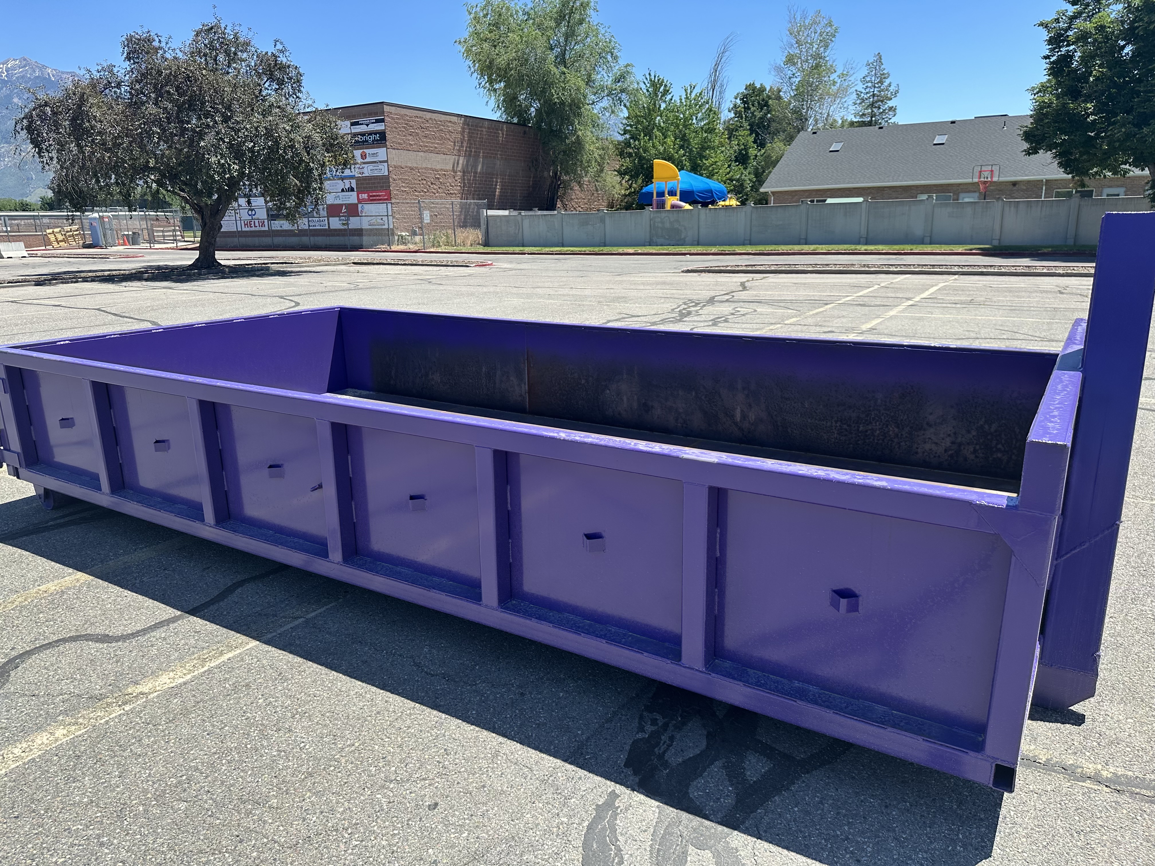 10 Yard Clean Dirt Disposal Dumpster for Utah Dumpster Rental