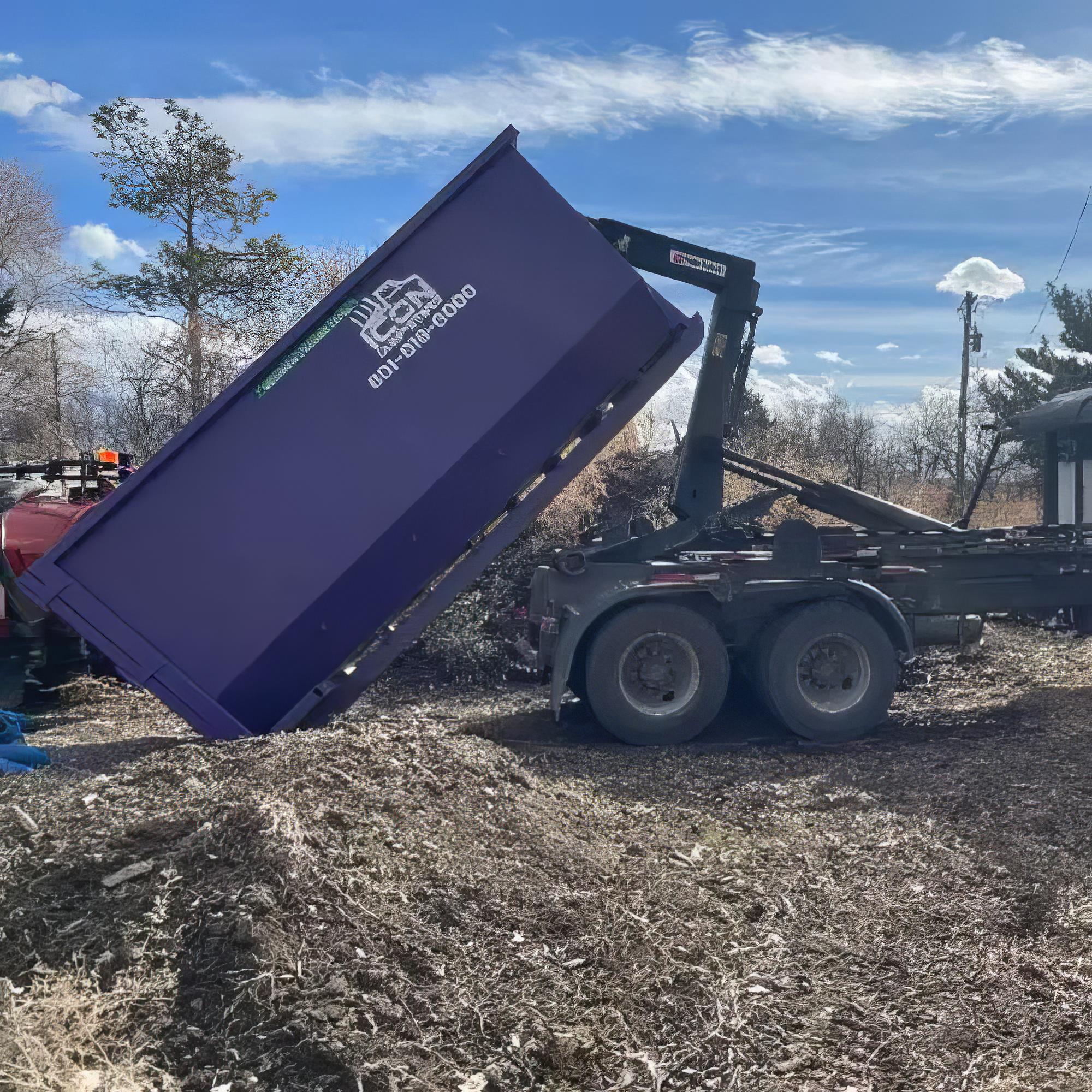 20 Yard Roll-off Dumpster for Utah Dumpster Rental - Ideal for Medium Projects